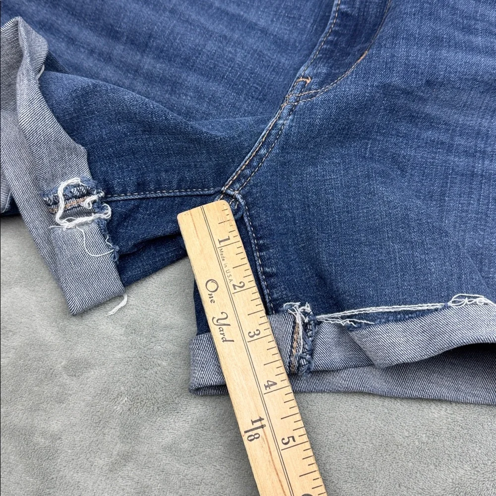 Levi's Distressed Mid Length Jean Shorts 30